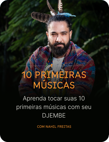 Curso de Djembe - 10 primeiras músicas