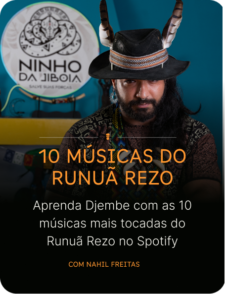 Curso de Djembe - Runuã Rezo